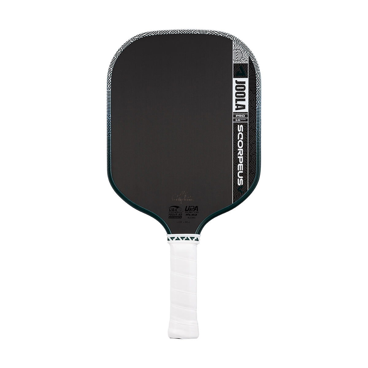 JOOLA Scorpeus Pro V Pickleball Paddle - 16mm / Club Green (Collin Johns)
